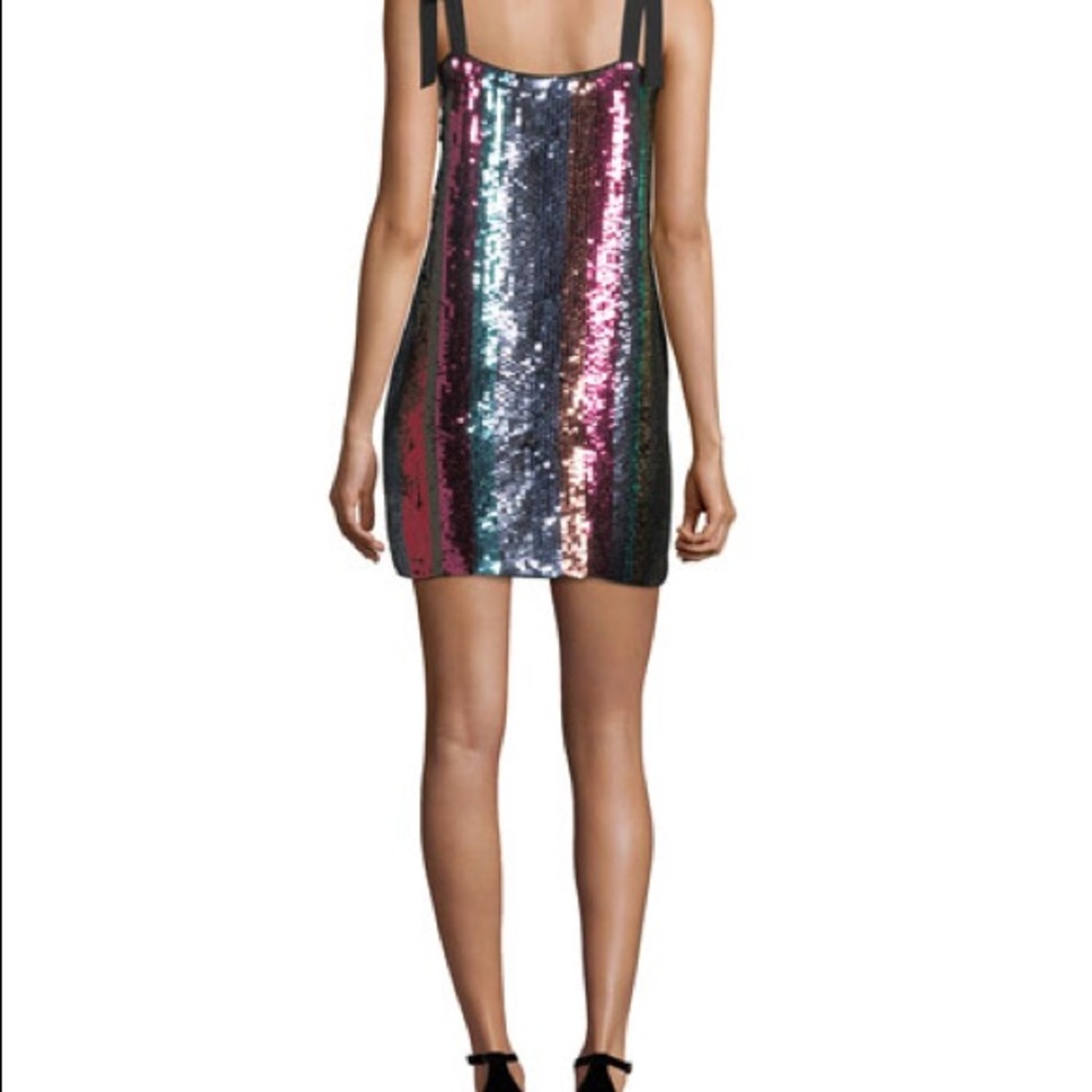 NWT Tanya Taylor Erykah Sequined Mini Dress Size 0 - Picture 7 of 7